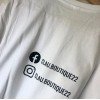 T-shirts Personalizada Frente e Costas