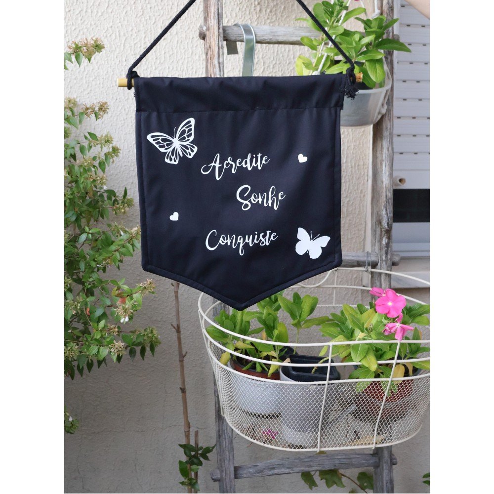 Bandeirola Acredite, Sonhe, Conquiste