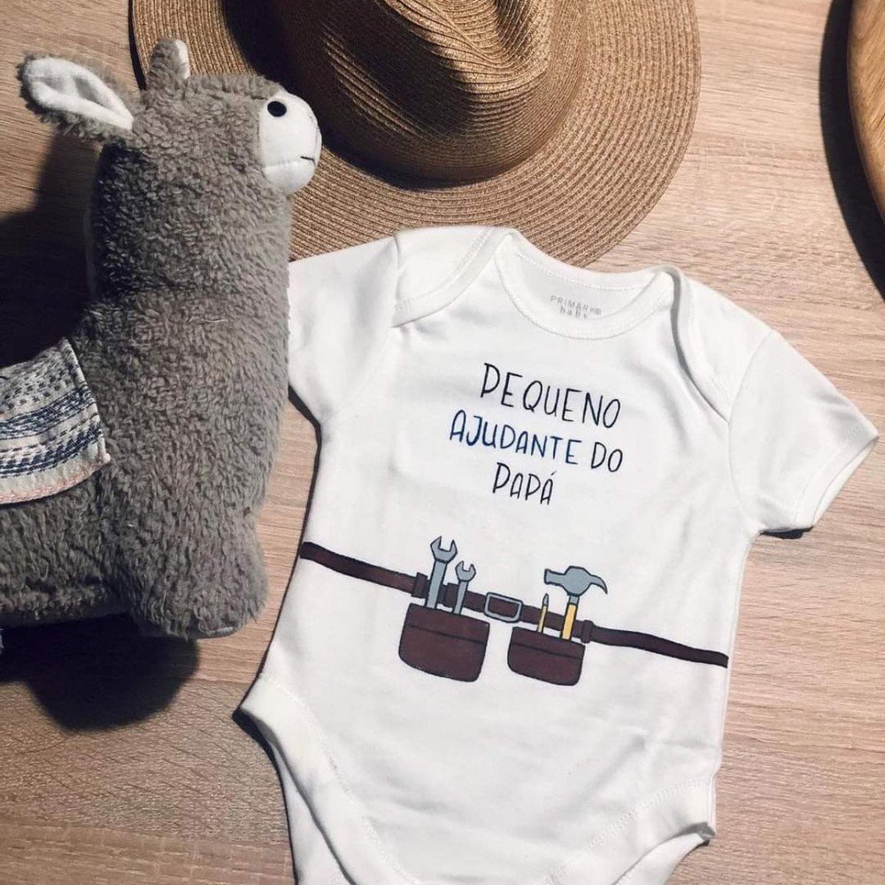 Body Bebe Personalizado Ferramentas