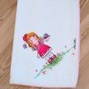 Fralda de Pano de Algodão "Menina"