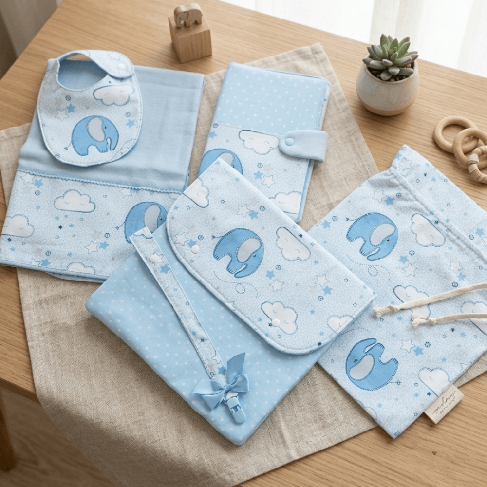 Kit Maternidade Azul