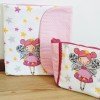 Bolsa 3 em 1 e  Necessaire Fadas