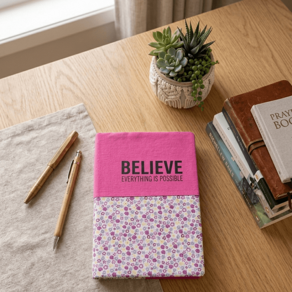 Capa para Biblia / Livro Believe