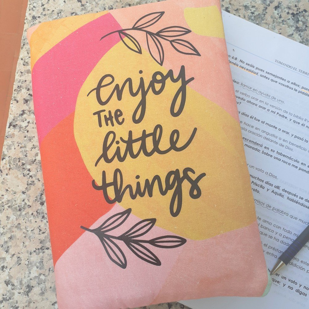 Capa Bíblia Enjoy Laranja