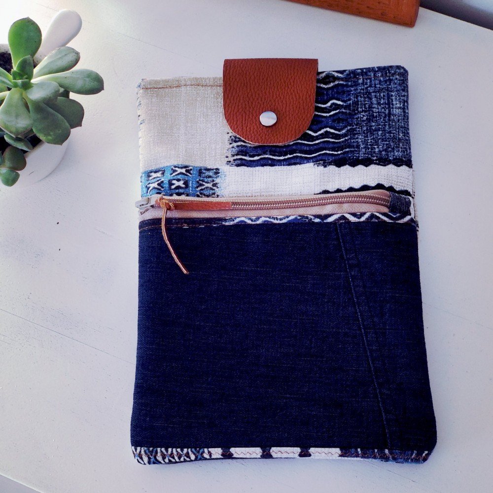 Capa para tablet Personalizada Azul Cielo