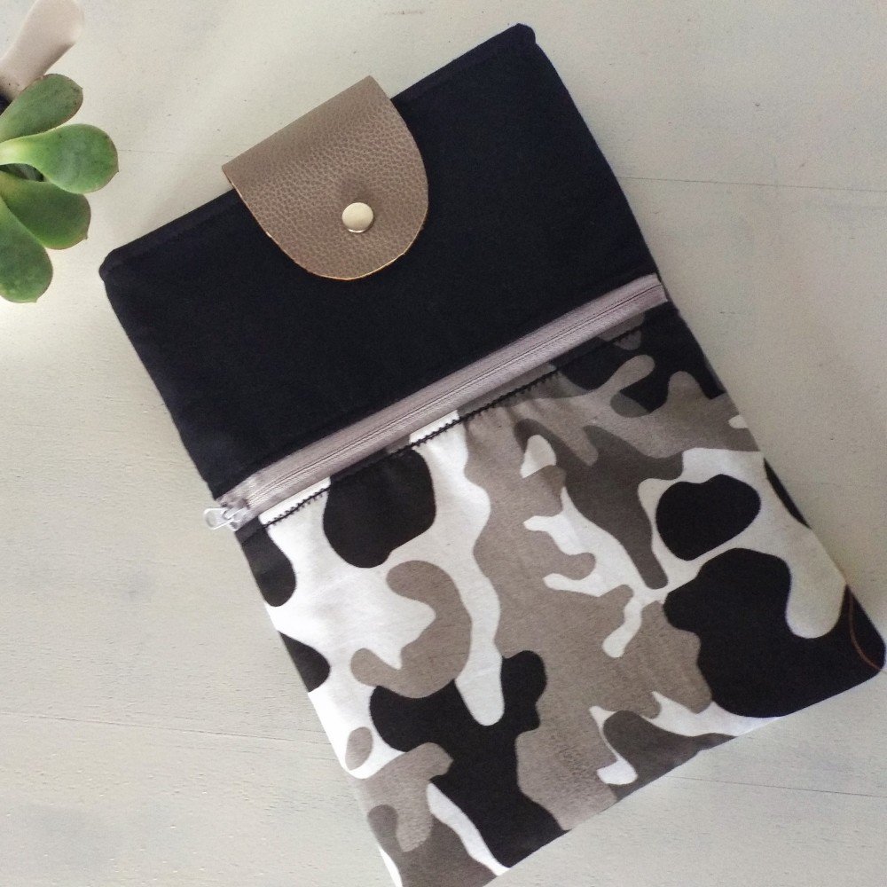 Capa para Tablet personalizada Militar Preto