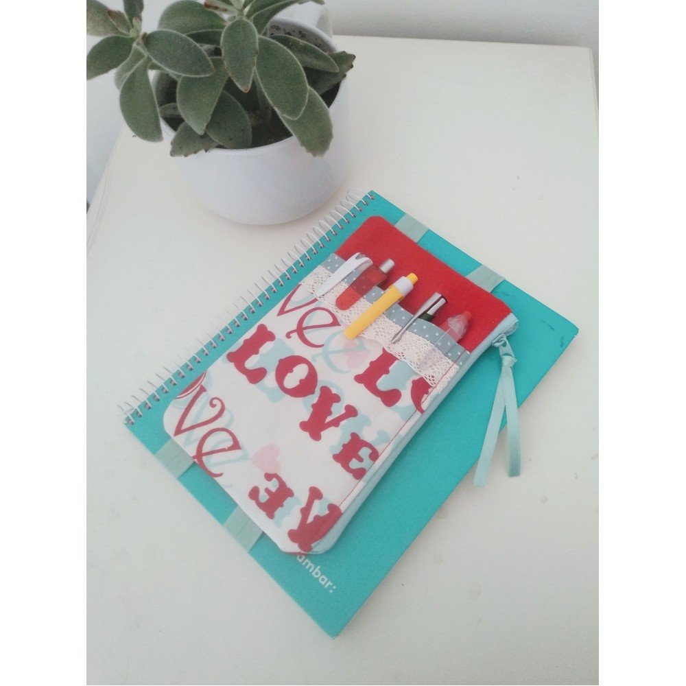 Estojo para Caderno Love