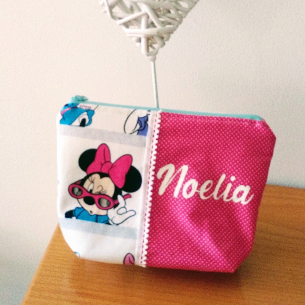 Estojo  Personalizado Minnie Rosa