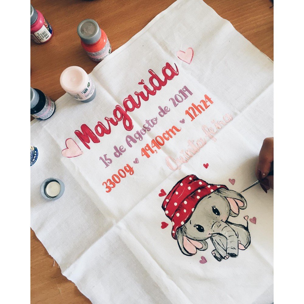 Fronha de Nascimento Bebe