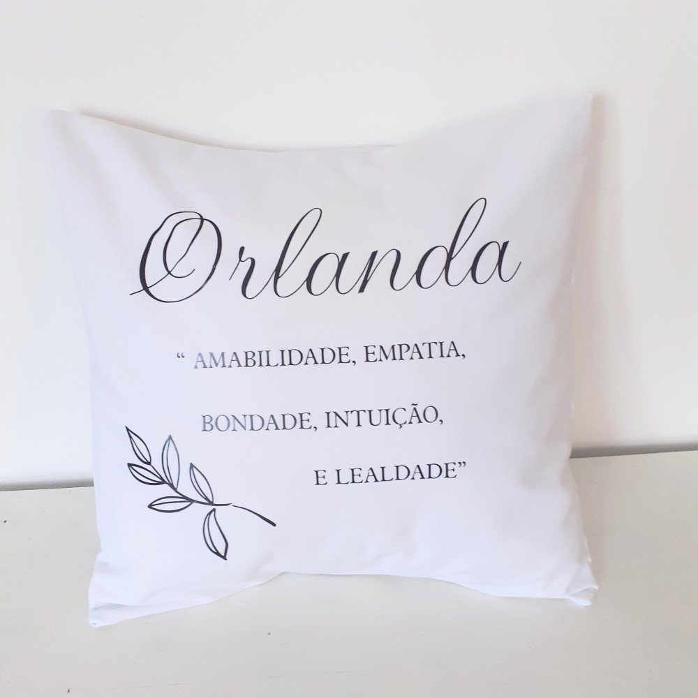 Fronha Personalizada Com Nome Fronha Personalizada Com Nome