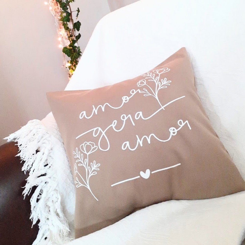 Fronha Personalizada Amor gera Amor Fronha Personalizada Amor gera Amor