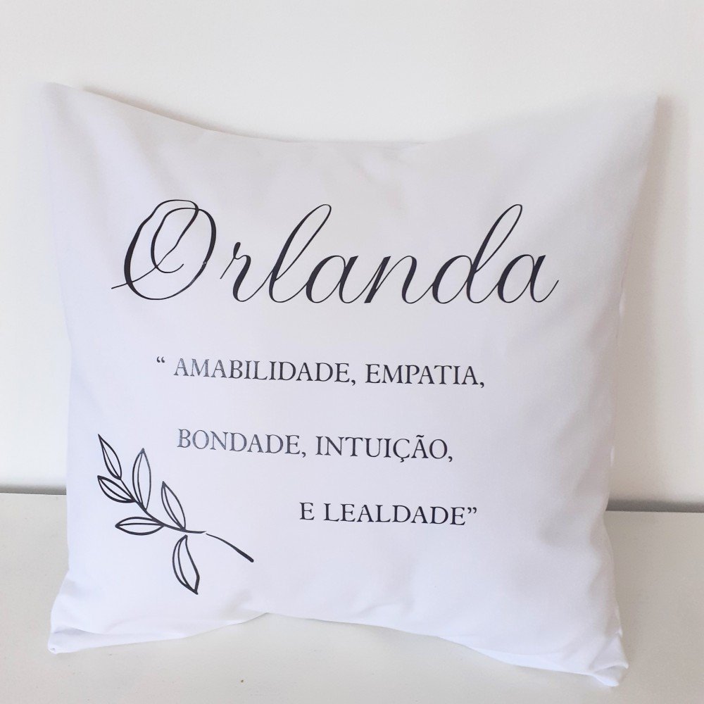 Fronha Personalizada Com Nome Fronha Personalizada Com Nome