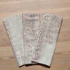 Individuais para Mesa Traços Castanhos