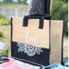 Mala / Tote Juta Love Preta