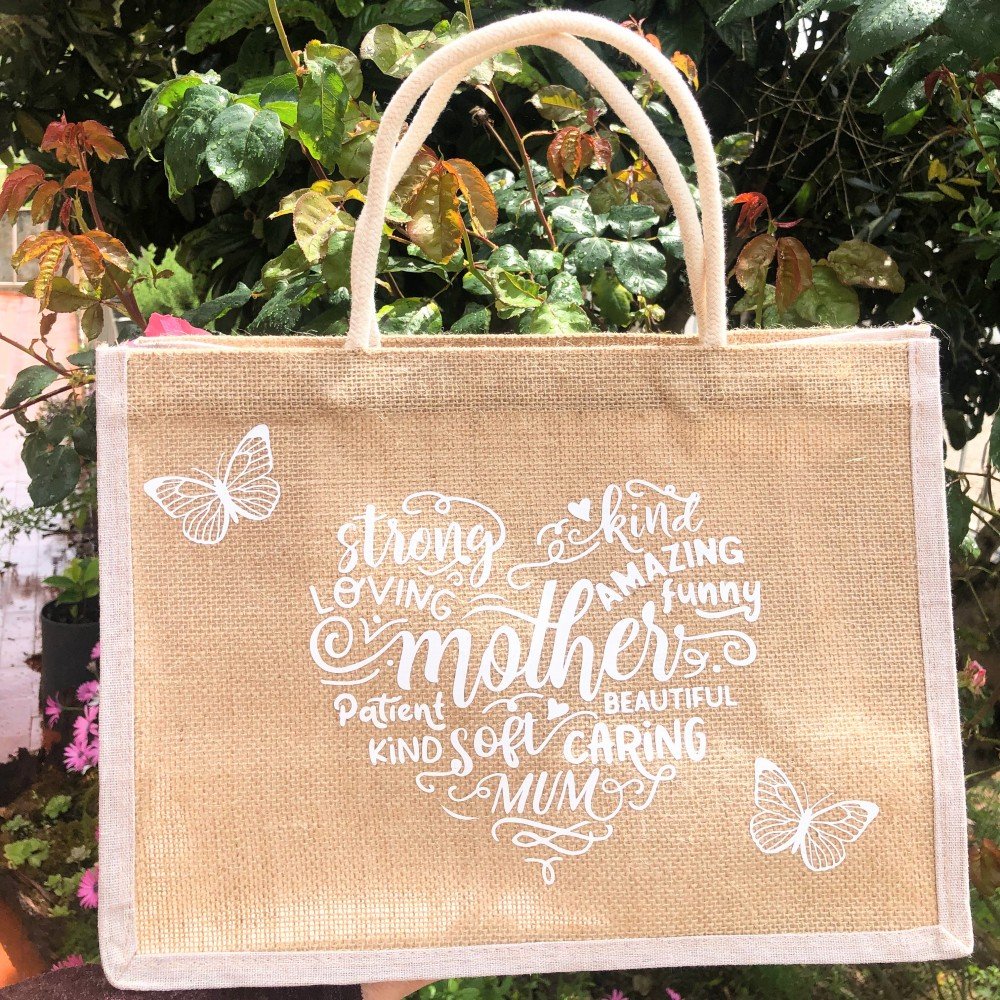 Mala / Tote Juta Mãe