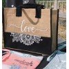 Mala / Tote Juta Love Preta