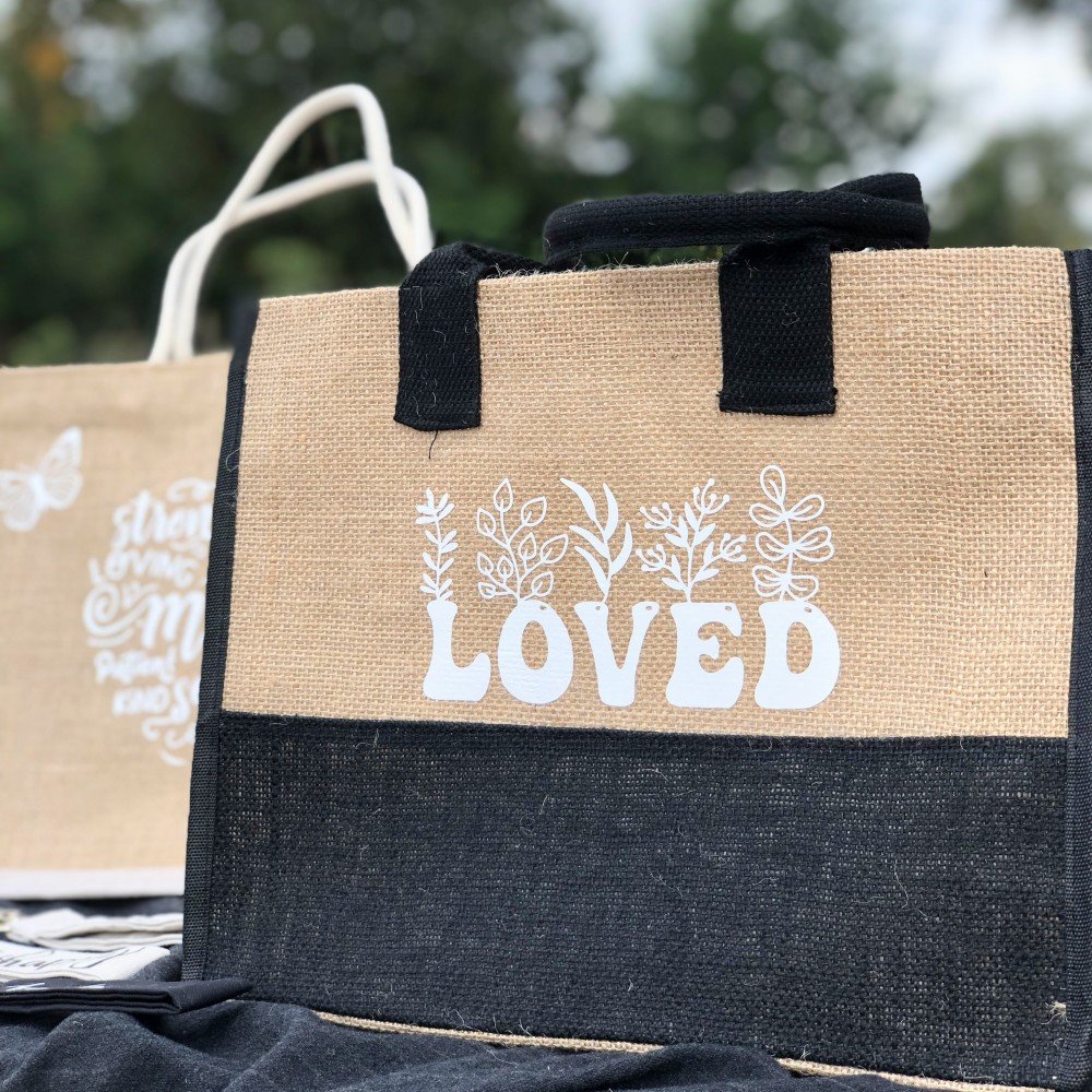 Mala / Tote Juta Preta