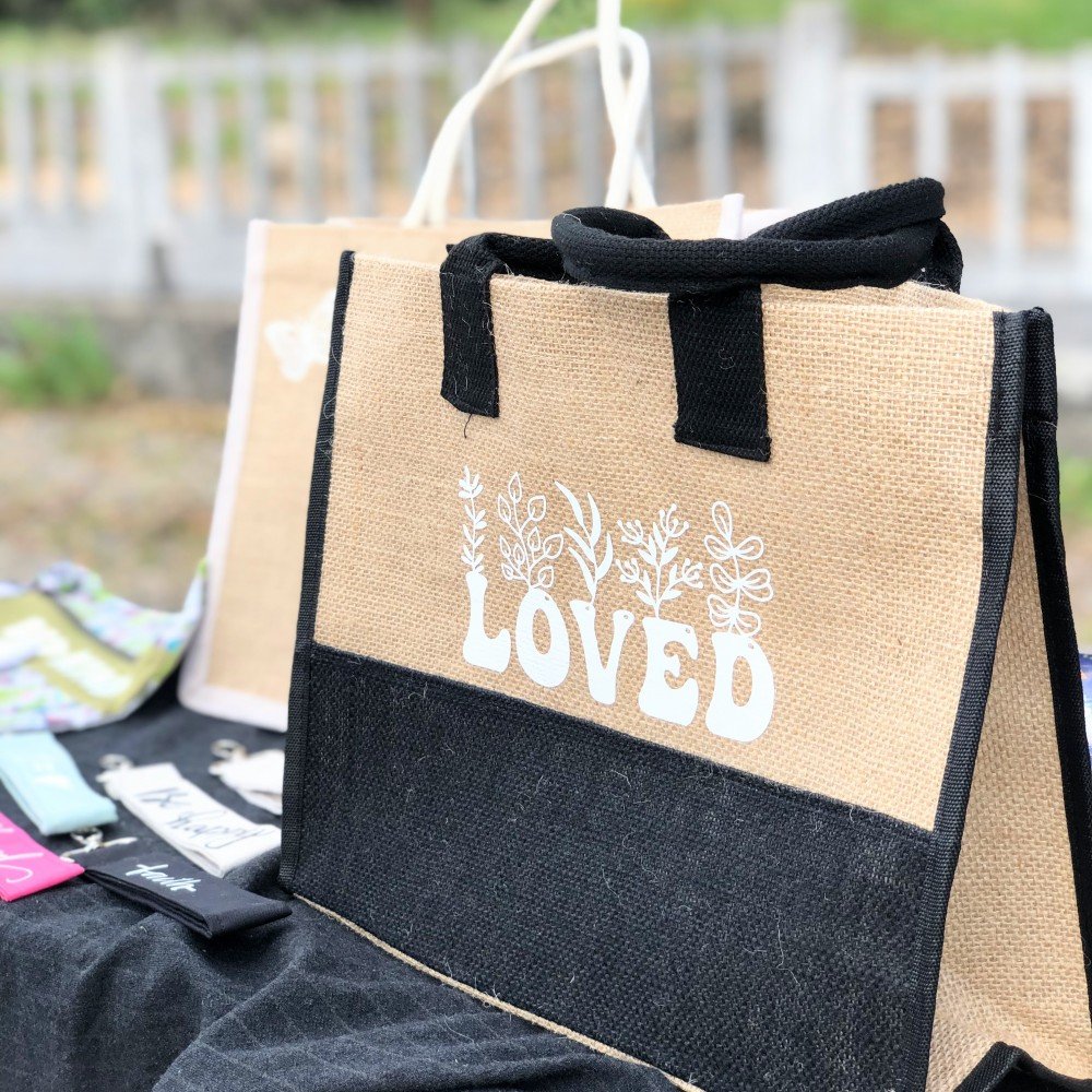 Mala / Tote Juta Preta