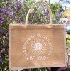 Mala / Tote  Juta Branco