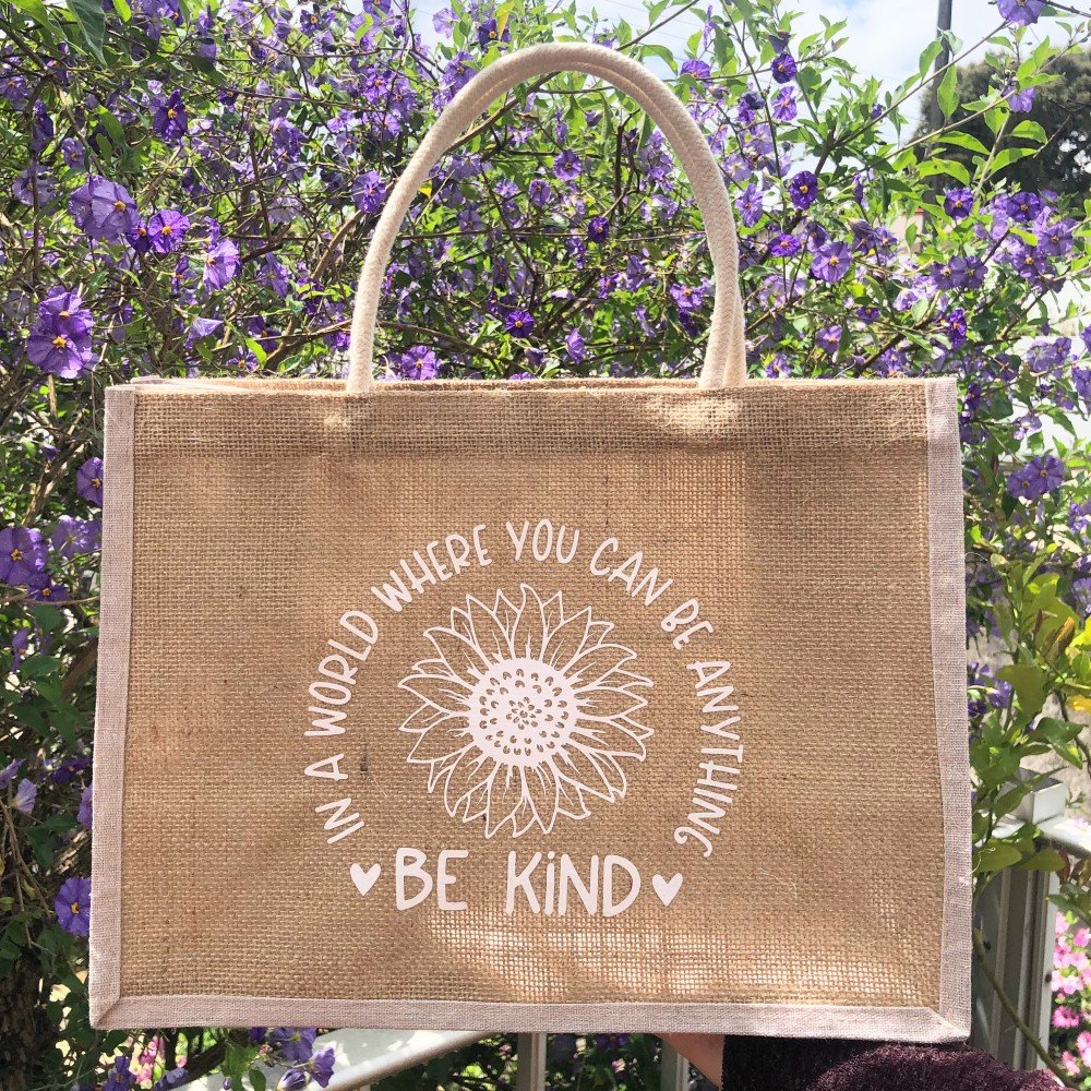 Mala / Tote  Juta Branco