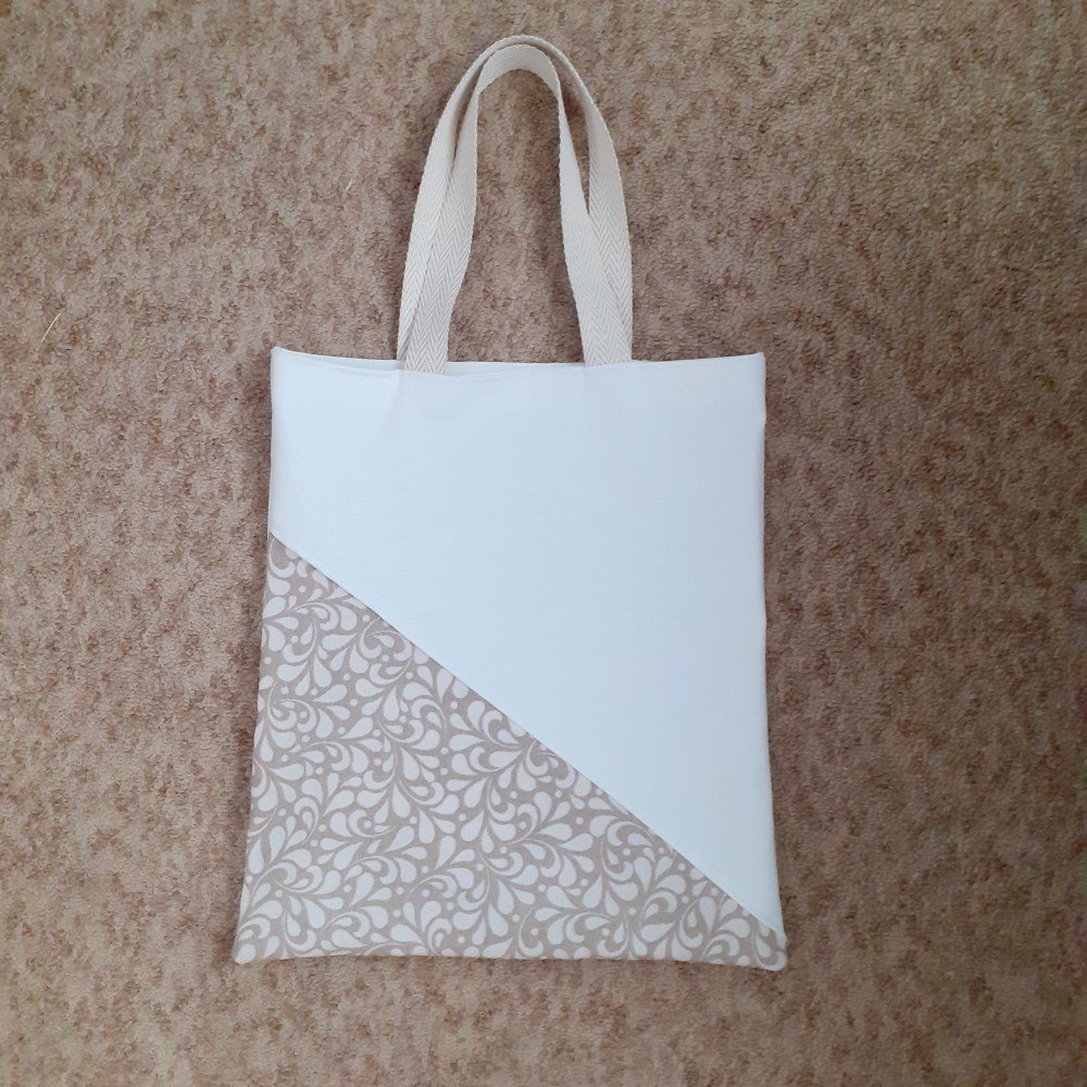 Saco Tote Bag Branco