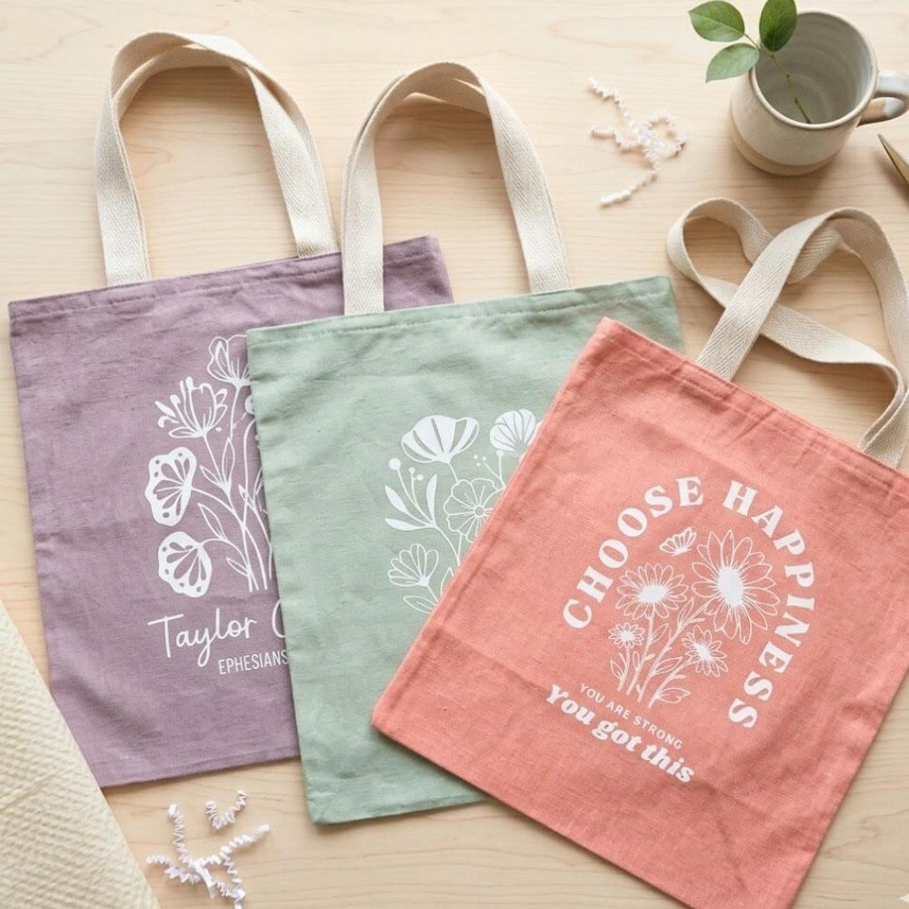 Tote Bag Linho Colorido