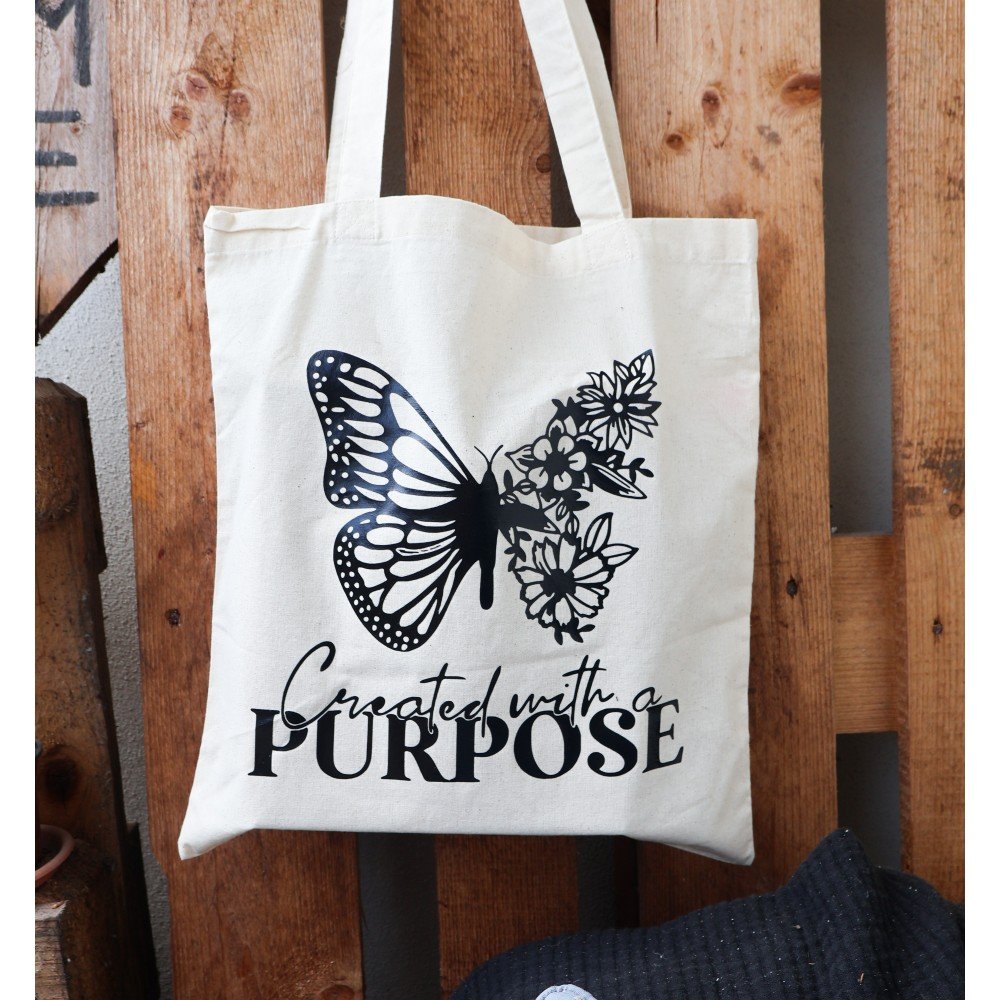 Totebag Criado com Proposito Totebag Criado com Proposito