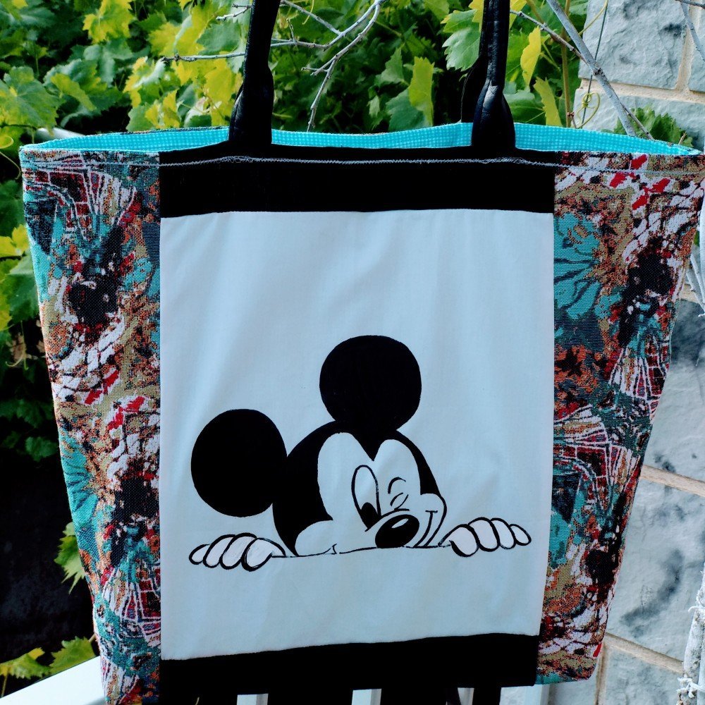 Mala/ Tote Estampada Mickey
