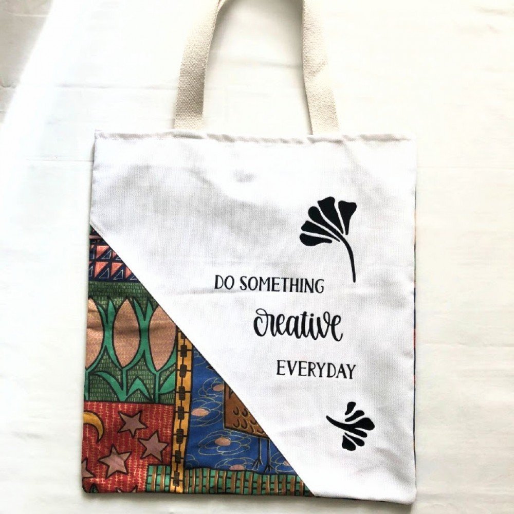 Tote Bag Creative Azul