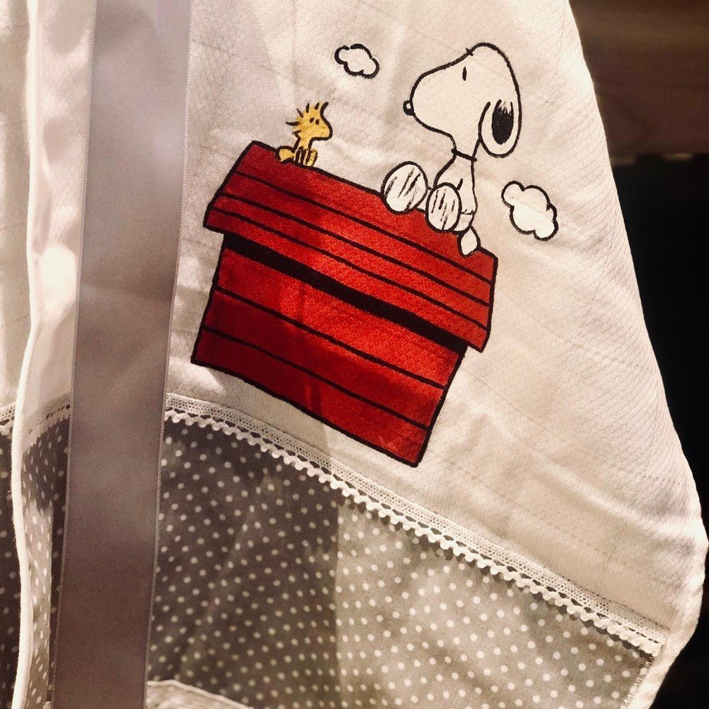 Fralda P/ Ovo Snoopy