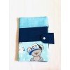 Porta Documentos Azul