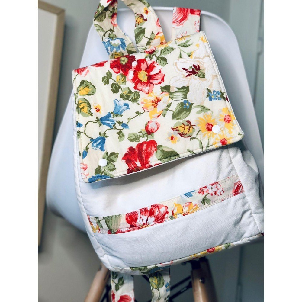 Mochila Flores 