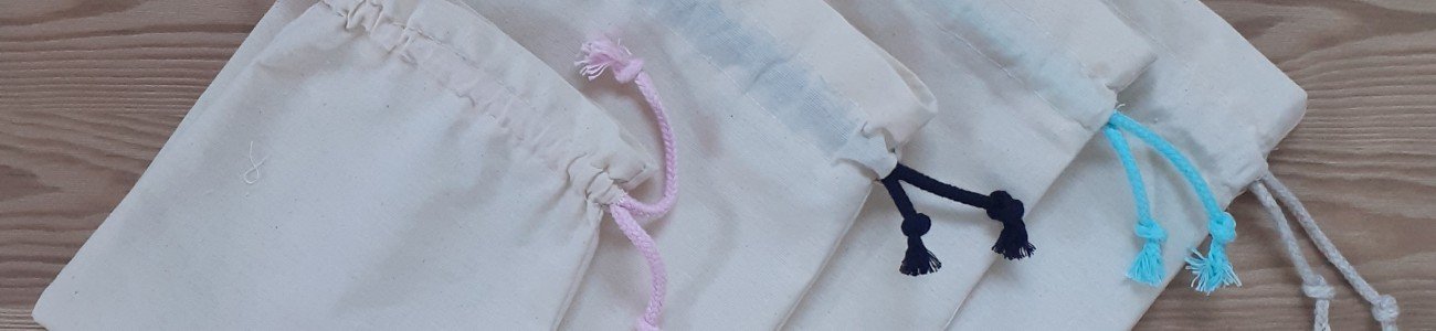 Sacos de Pano com Atilhos Sacos de Pano com Atilhos