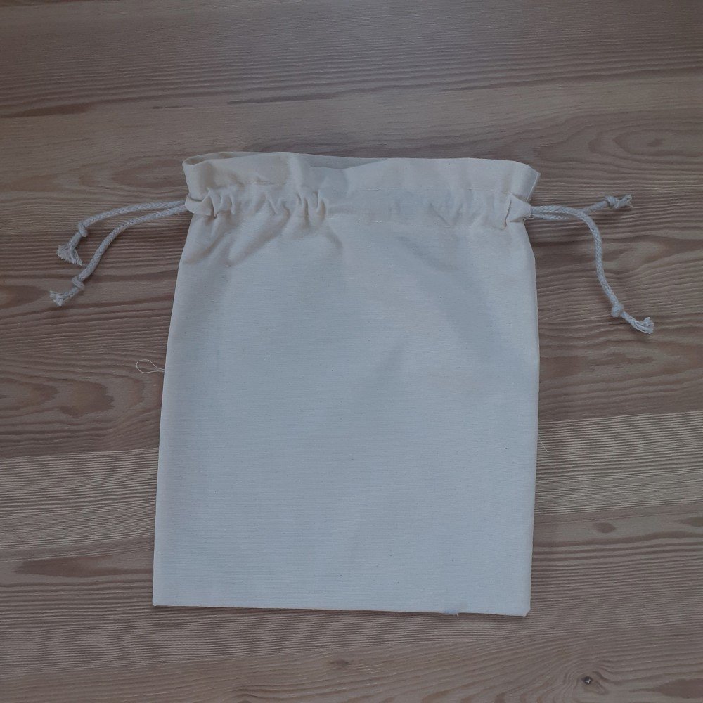 Saco de Pano com Atilho31cm x 23 cm