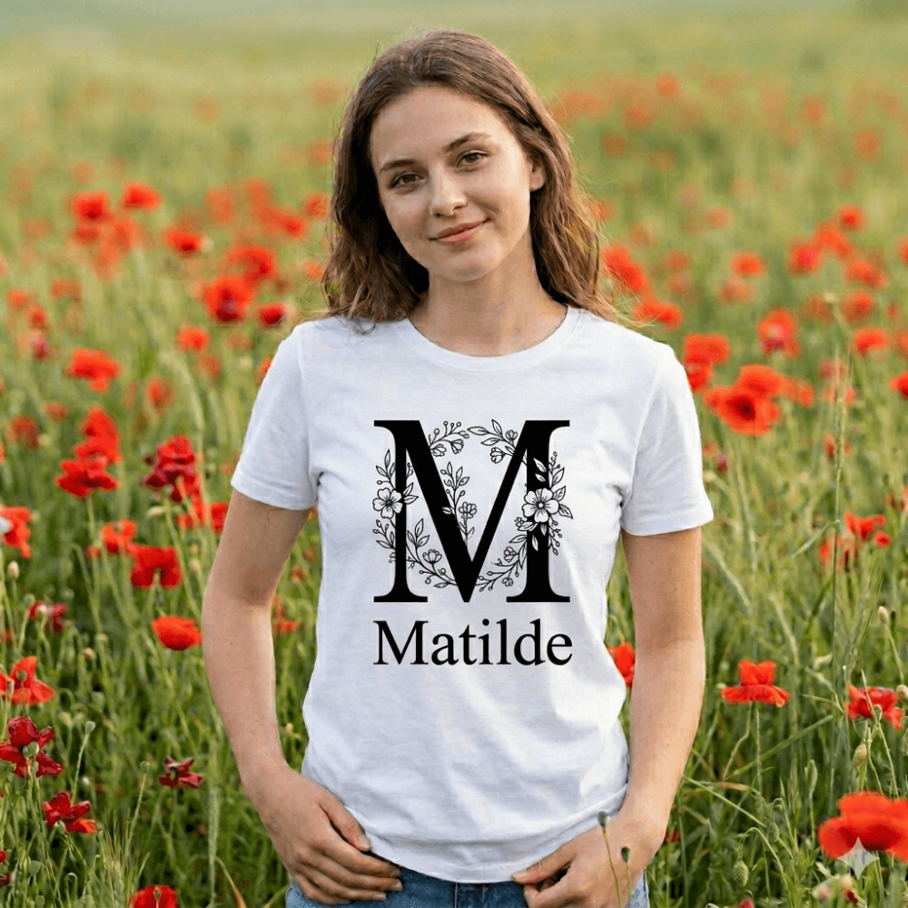 T-shirt Personalizada com Nome T-shirt Personalizada com Nome