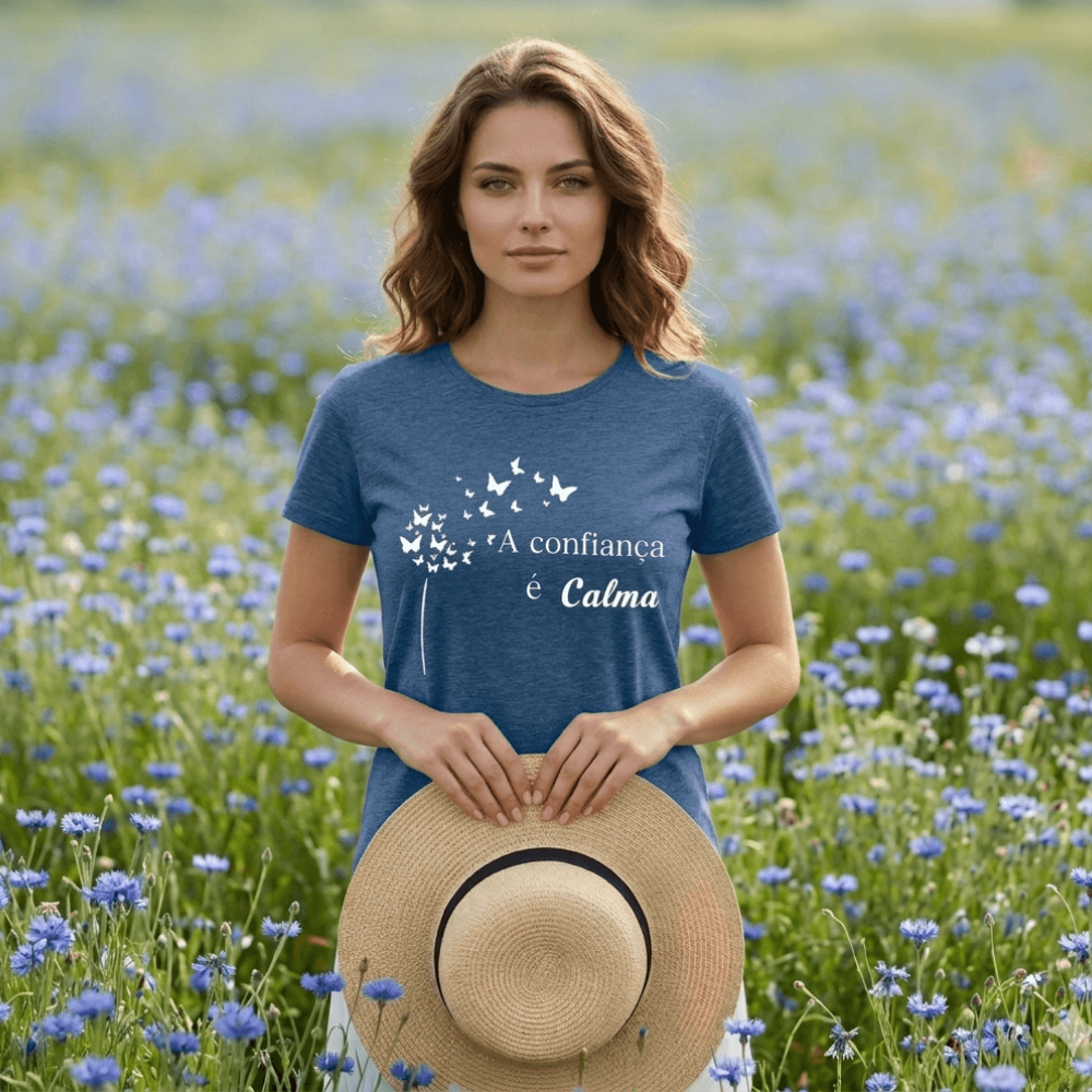 T-shirt Personalizada Calma T-shirt Personalizada Calma