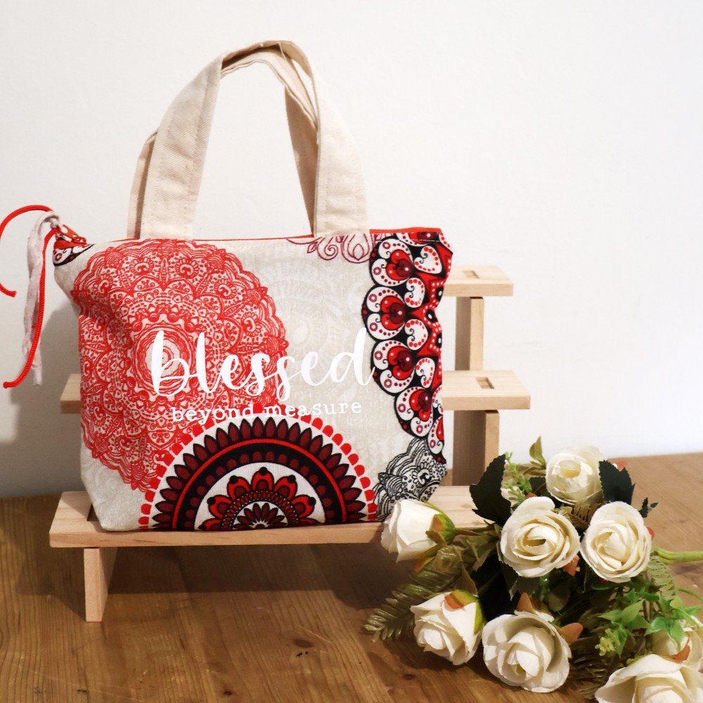 Saco Tote Pequeno Blessed