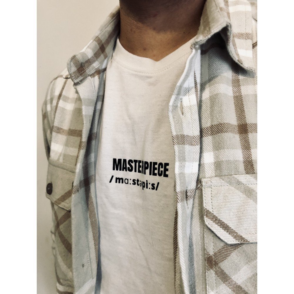 MASTERPIECE WHITE TSHIRT