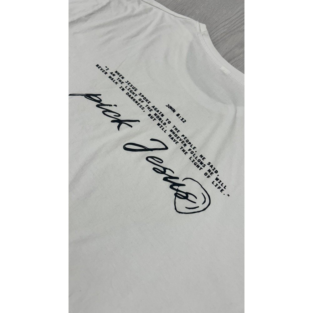 Tshirt branca Pick Jesus