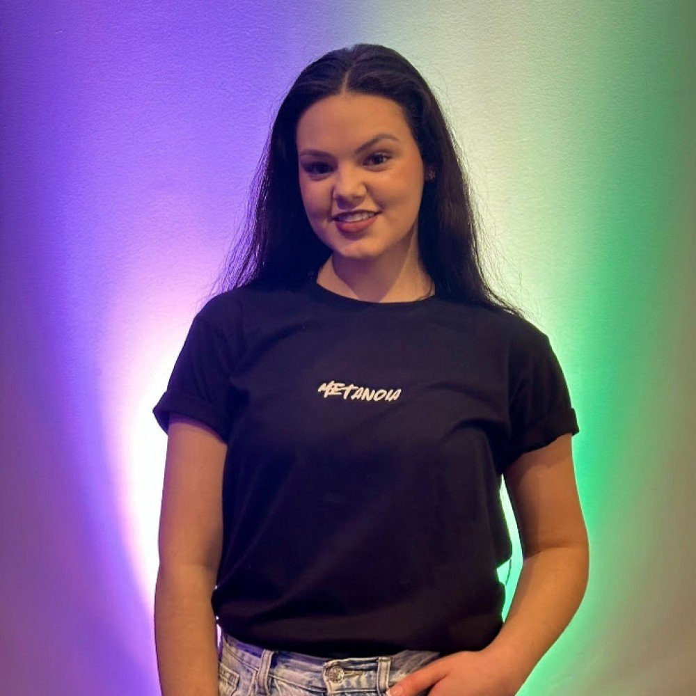 TSHIRT PRETA METANOIA