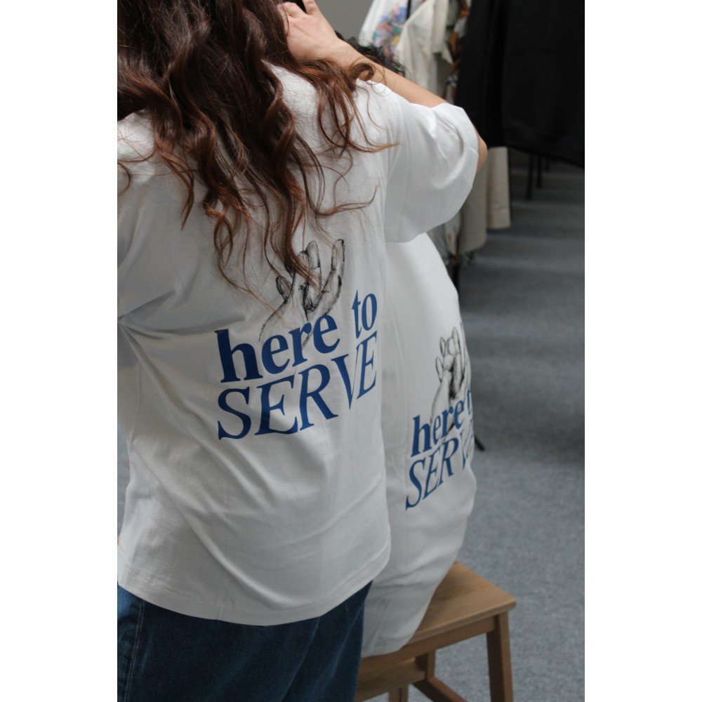 TSHIRT HERE TO SERVE
