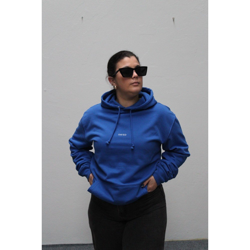 Sweats HOODIE WALK IN LOVE AZUL