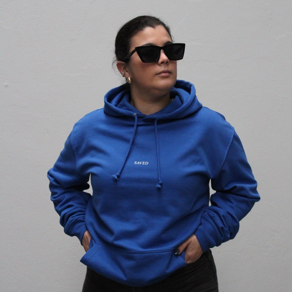 Sweats HOODIE WALK IN LOVE AZUL